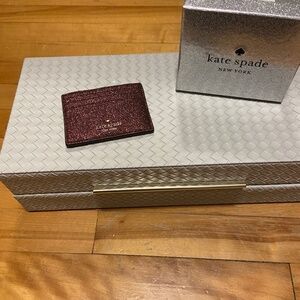 Kate Spade small slim card holder